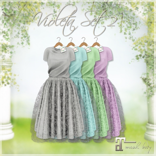 Belle Epoque { Violeta } Set 2 (Box)