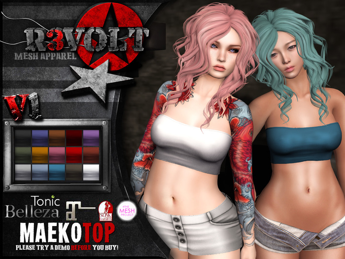 [R3] - Maeko Top DEMO [V1]