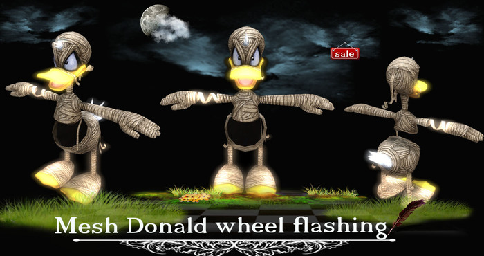 Mesh Donald wheel flashing(copy&modify)