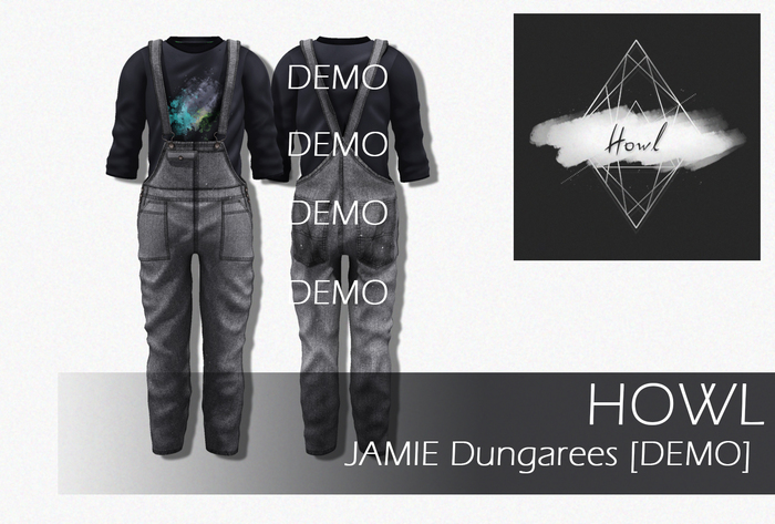 Howl - JAMIE Dungarees  [DEMO]