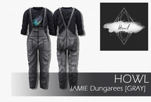 Howl - JAMIE Dungarees [GRAY] WEAR