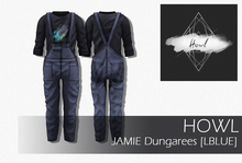 Howl - JAMIE Dungarees [LBLUE] WEAR