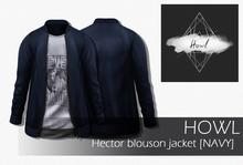 Howl - Hector blouson jacket [Navy] WEAR