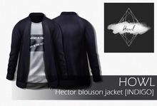 Howl - Hector blouson jacket [Indigo] WEAR