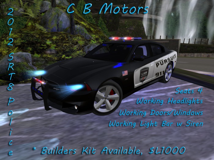 2012 CBM SRT8 Police Cruiser