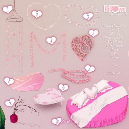 8. [P] Pillows, Romantic V-Day: Vase