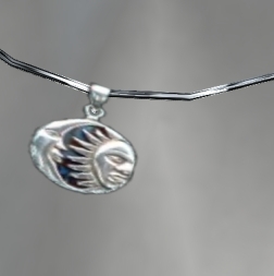Yule Moon Sun Necklace