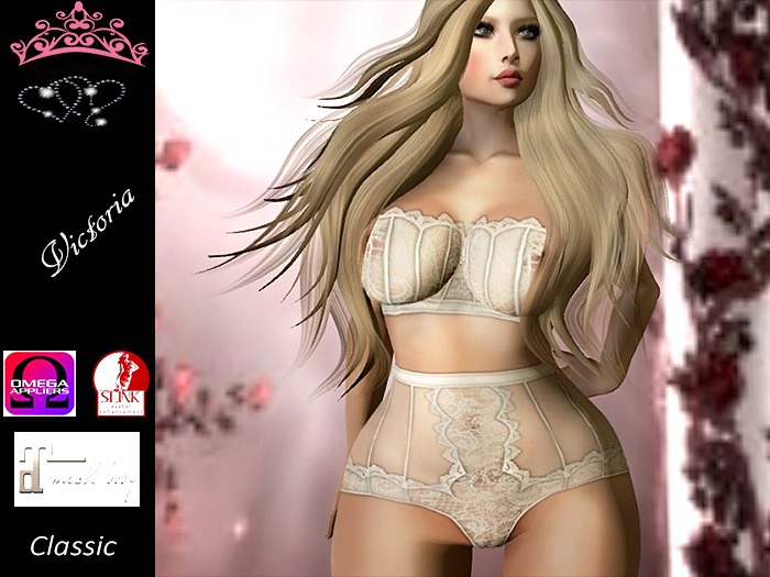 **Sexy Princess** Victoria White Lingerie