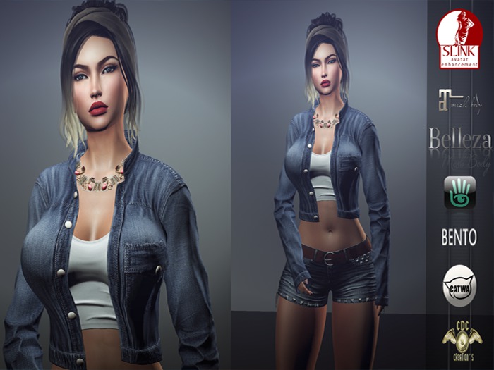 .::CDC Shape Bella  Bento Head Catwa - Catya