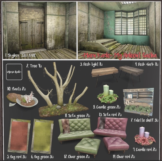 1_{-Maru Kado-} My Hideout_Skybox (box) RARE