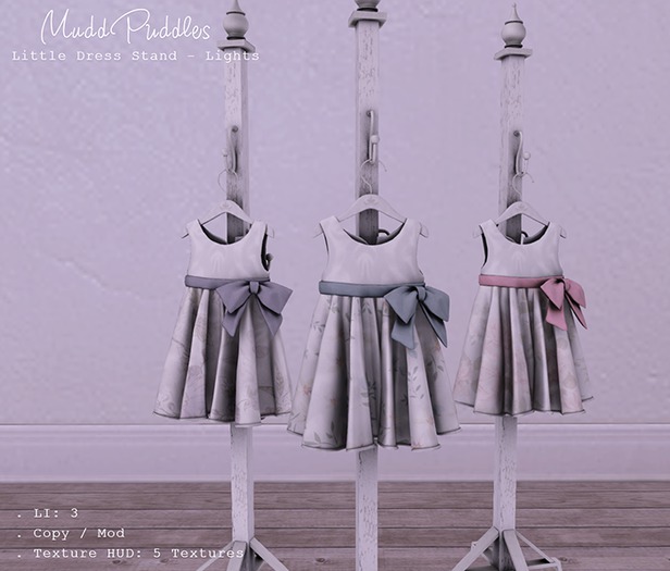 MuddPuddles: Little Dress Stand - Lights (Add to Unpack)