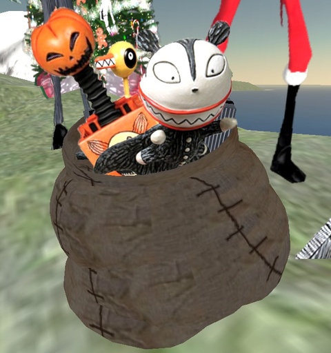 Jack Skullington Santa Sack of (Scary) Toys