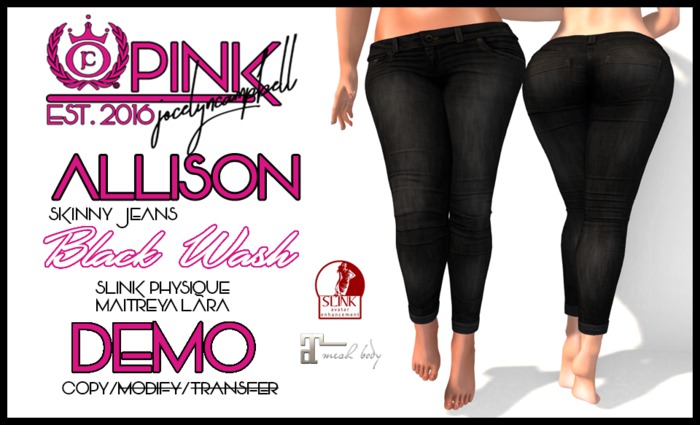 PINK by JC - Allison Skinny Jeans - DEMO