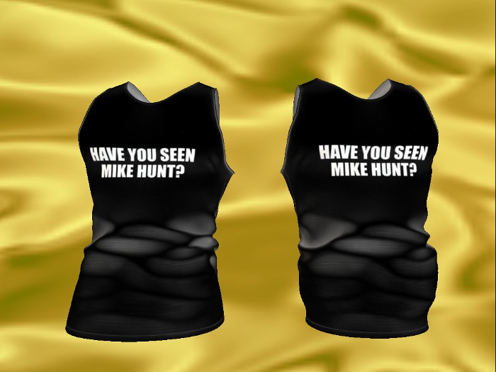 Mike Hunt Tank Tucked Untucked Fitmesh