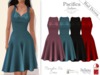 Pacifica fashion hud marylin 50s black dress