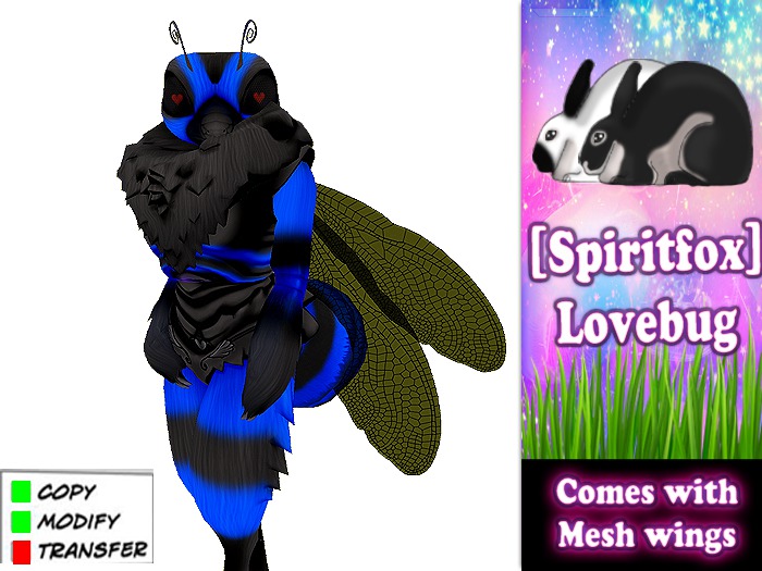 [Spiritfox] Lovebug -bumble wasp Blue