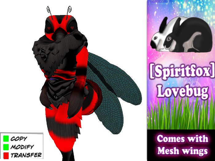 [Spiritfox] Lovebug -bumble wasp Red