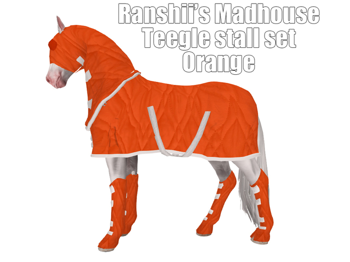 *RMH* Comfy stall set - orange 
