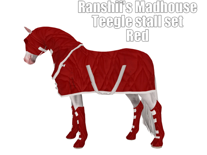 *RMH* Comfy stall set - Red