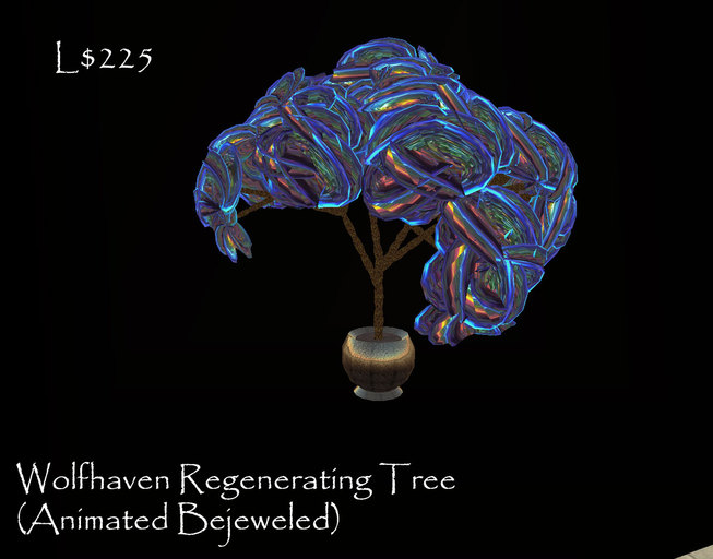 Wolfhaven Regenerating Tree (Animated Bejeweled)