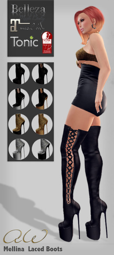 *AW* Mellina Laced Boots