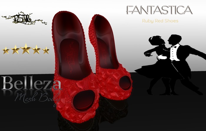 Belleza red ruby shoes 1