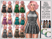 CRASH UBT MINI DRESS TEXTURE STELLA MULTI PACK -  FULL PERM