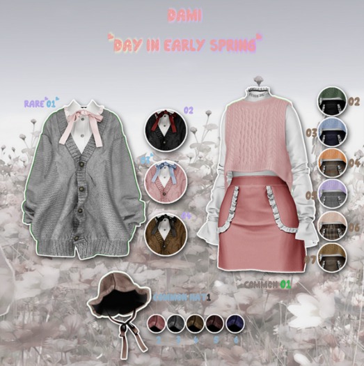 DAMI 'day in early spring' GACHA #H1