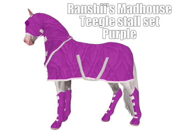 *RMH* Comfy stall set - Purple - BOX