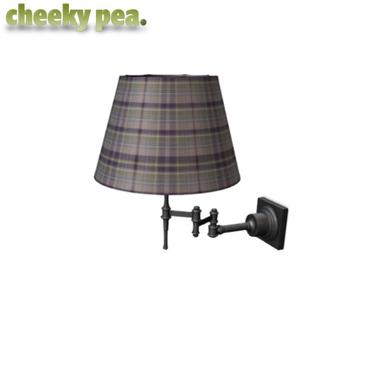 :CP: Heather Cottage Lamp - Tartan