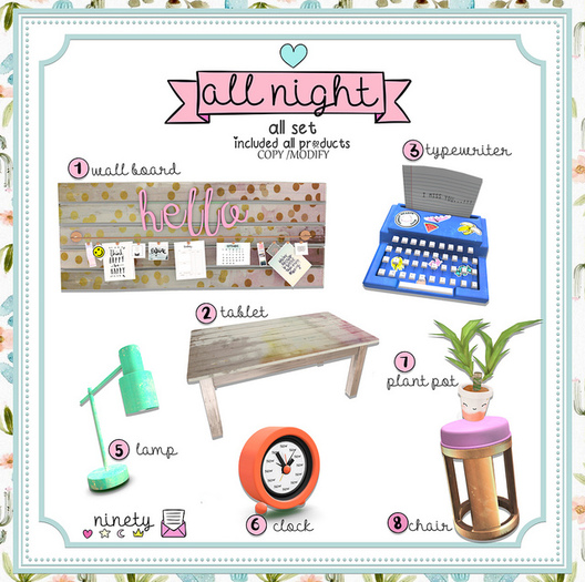 ninety - all night set