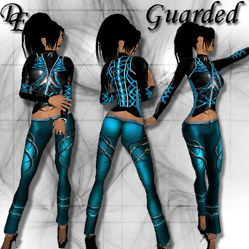 *DE Designs* Guarded in Blue