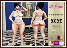 #PROMO#Delicatt Couture  - Caity Lingerie - PACK - 10 colors