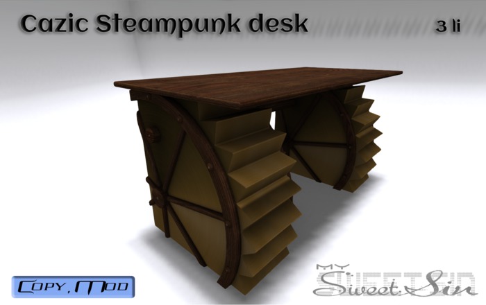 Cazic Steampunk desk