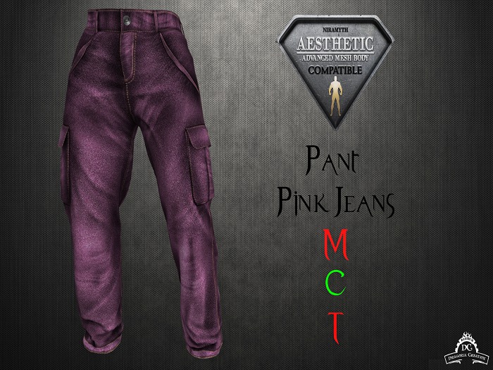 *DC* AESTHETIC Pant Pink Jeans