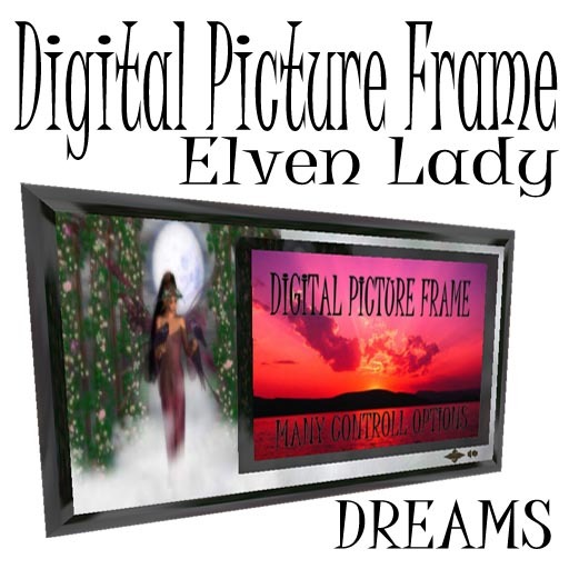Digital Picture Frame - Elven Lady 
