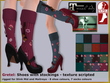 Bliensen + MaiTai - Gretel - shoes for Maitreya + Slink