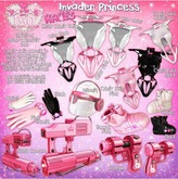 .tsg. Invader Princess - CyberGloves Black