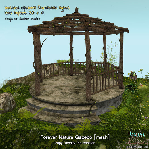 -Hanaya- Forever Nature Gazebo [mesh)