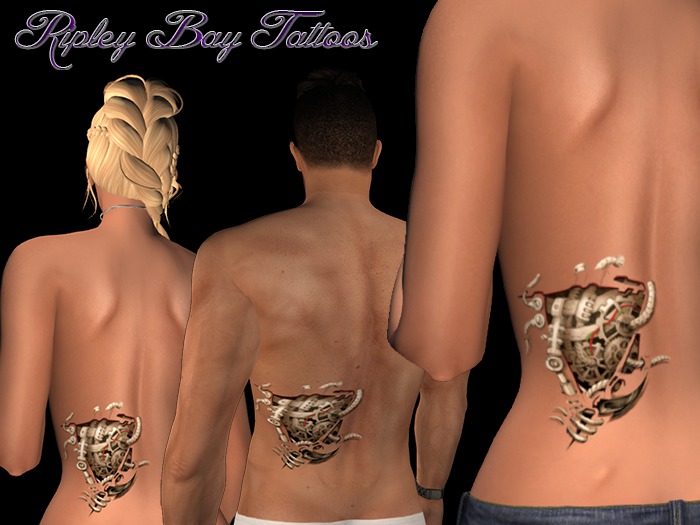 RBT - Cyborg Back Demo Tattoos Hud