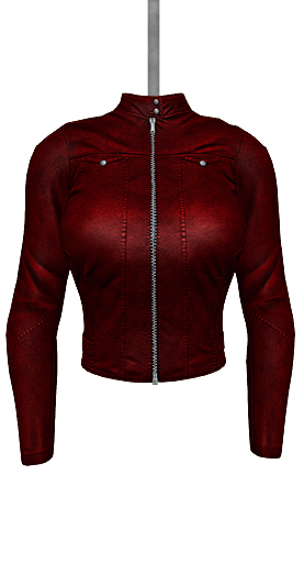 DE Designs - Meera Jacket - Red