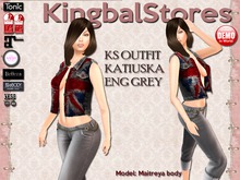 KS OUTFIT KATIUSKA ENG GREY