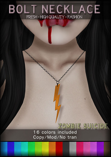 :Z.S: Bolt Necklace