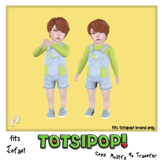 TOTSIPOP! Infant Clothing Turtle Overall