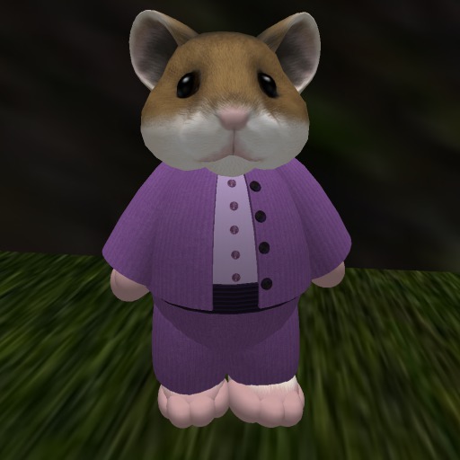 Tiny Paint Second Life Purple Suit