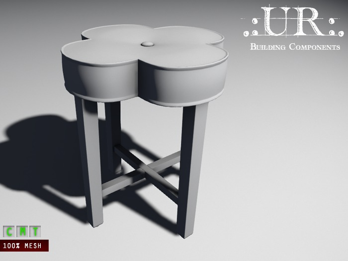 .:UR:. St. Patrick's Day - Clover Stool (full perm mesh)