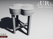 .:UR:. St. Patrick's Day - Clover Stool (full perm mesh)