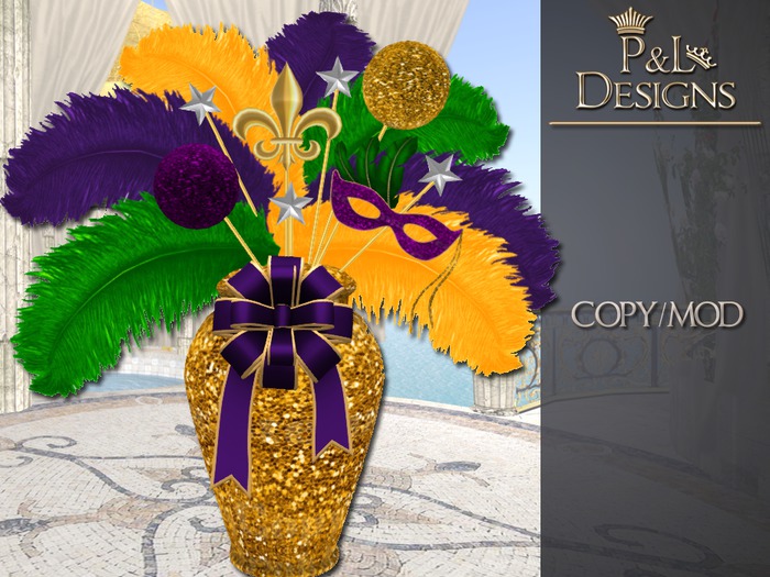 [P&L] - Mardi Gras Centerpiece
