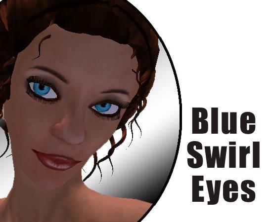 Alt Eyes - Blue Swirl