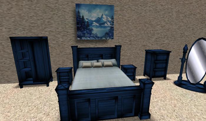 Shelli_Bedroom Set_DARK BLUE